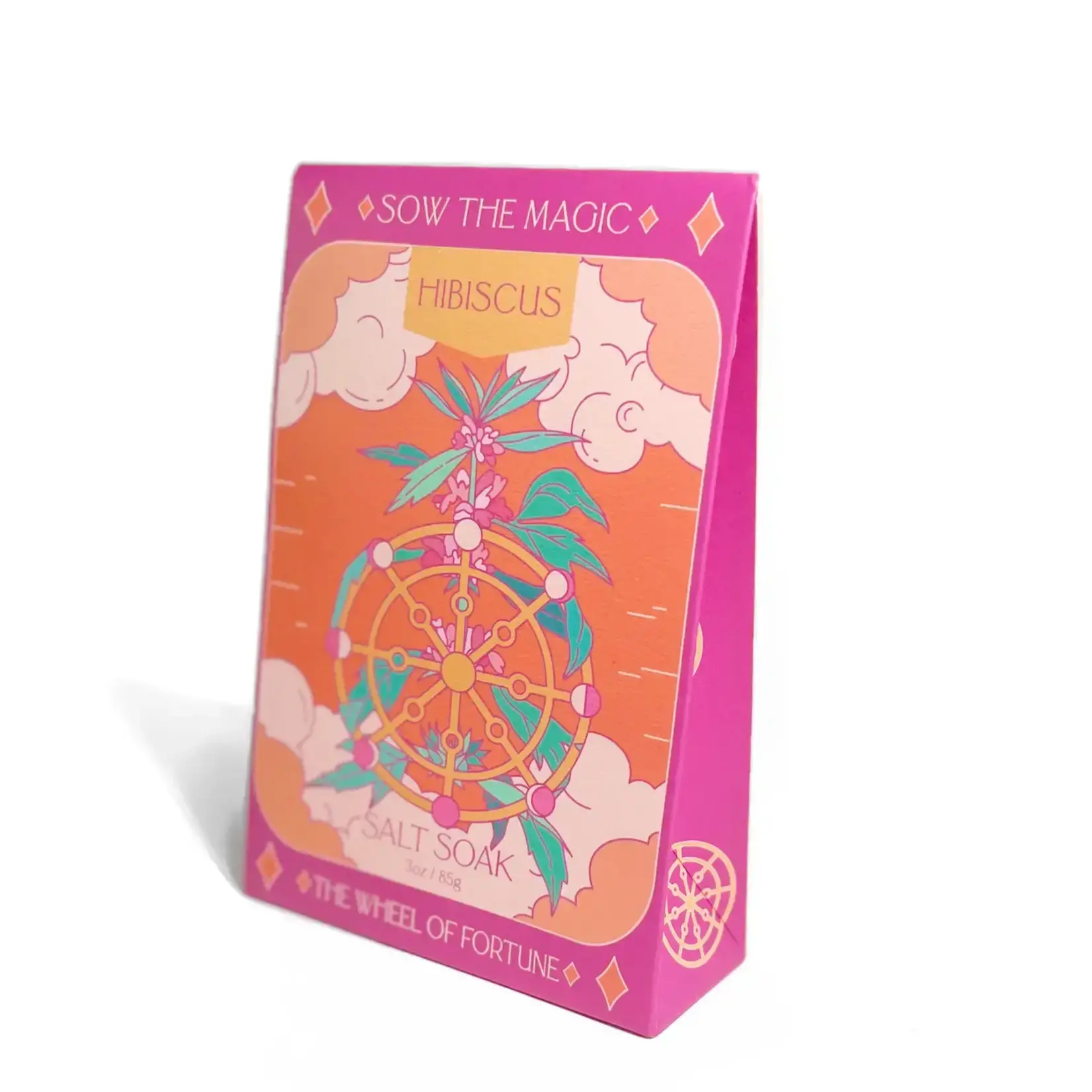 Sow The Magic The Wheel of Fortune Salt Soak in Hibiscus