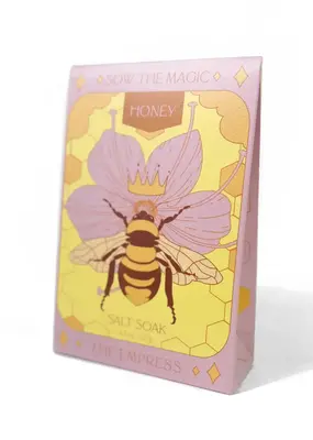 Sow The Magic The Empress Bee Salt Soak in Honey