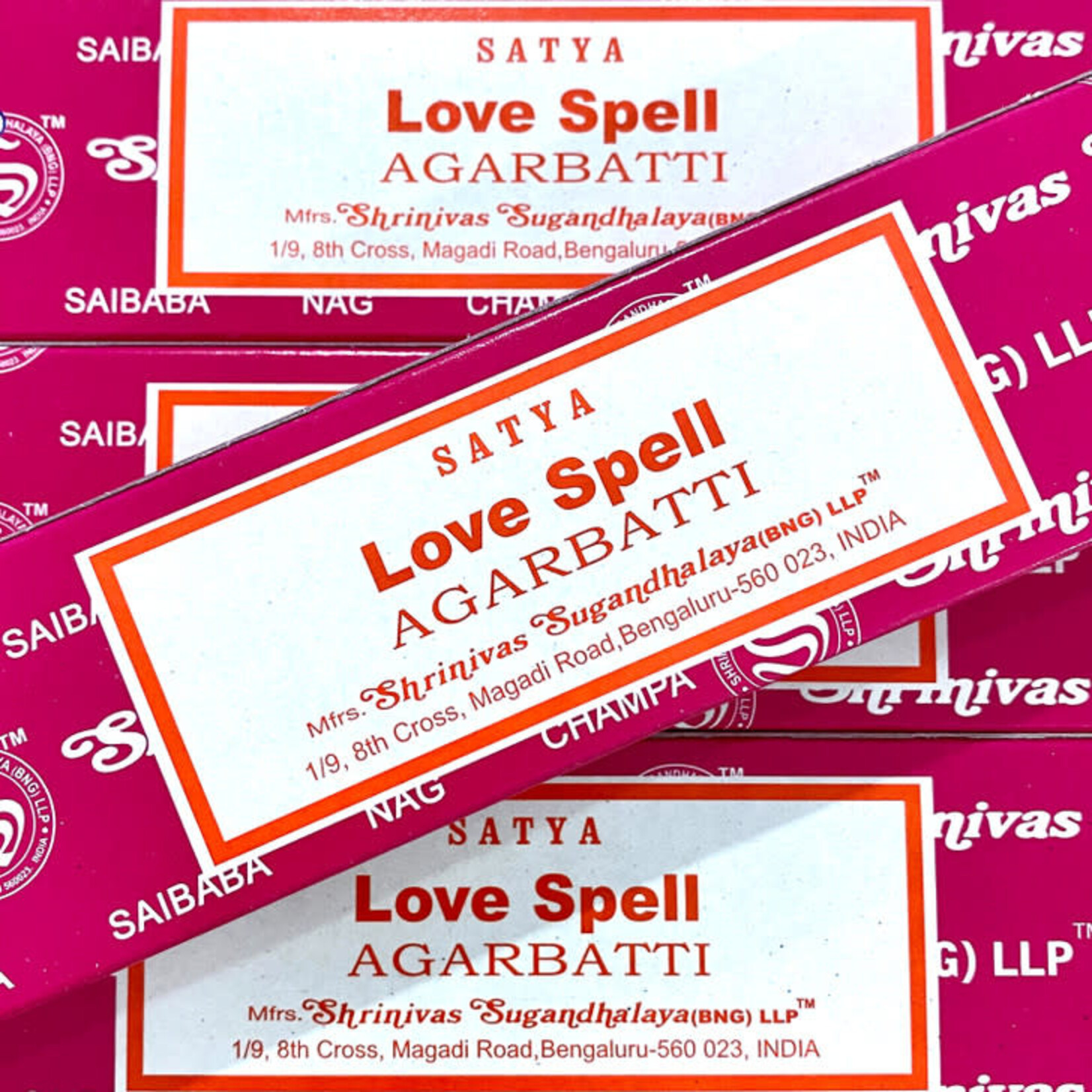 Satya Incense Box- Love Spell