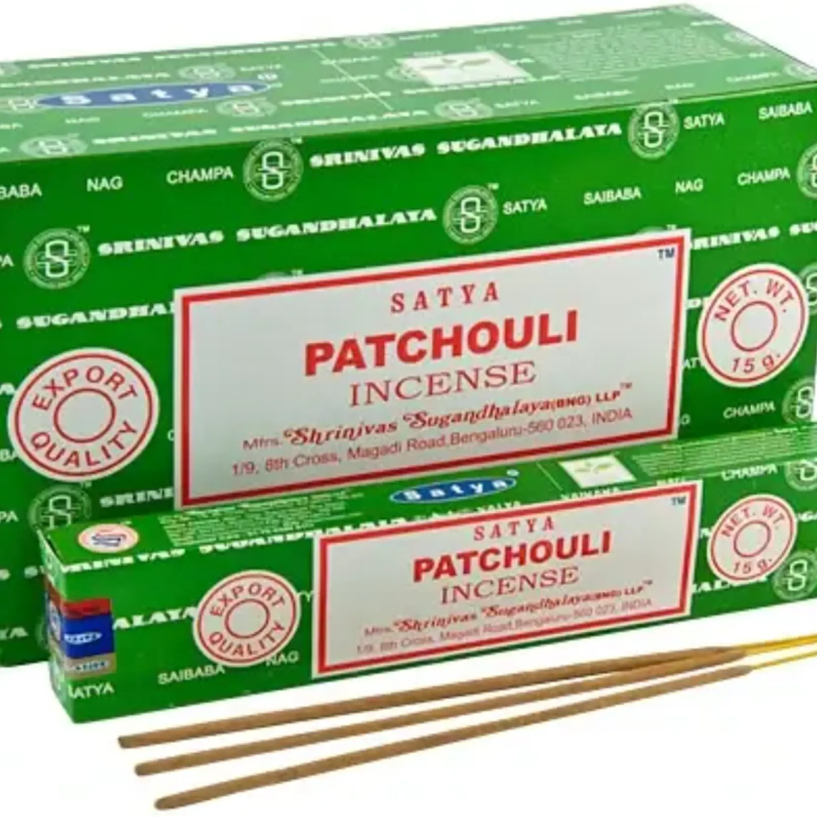 Satya Incense Box- Patchouli