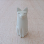 Venture Imports Natural Sitting Cat