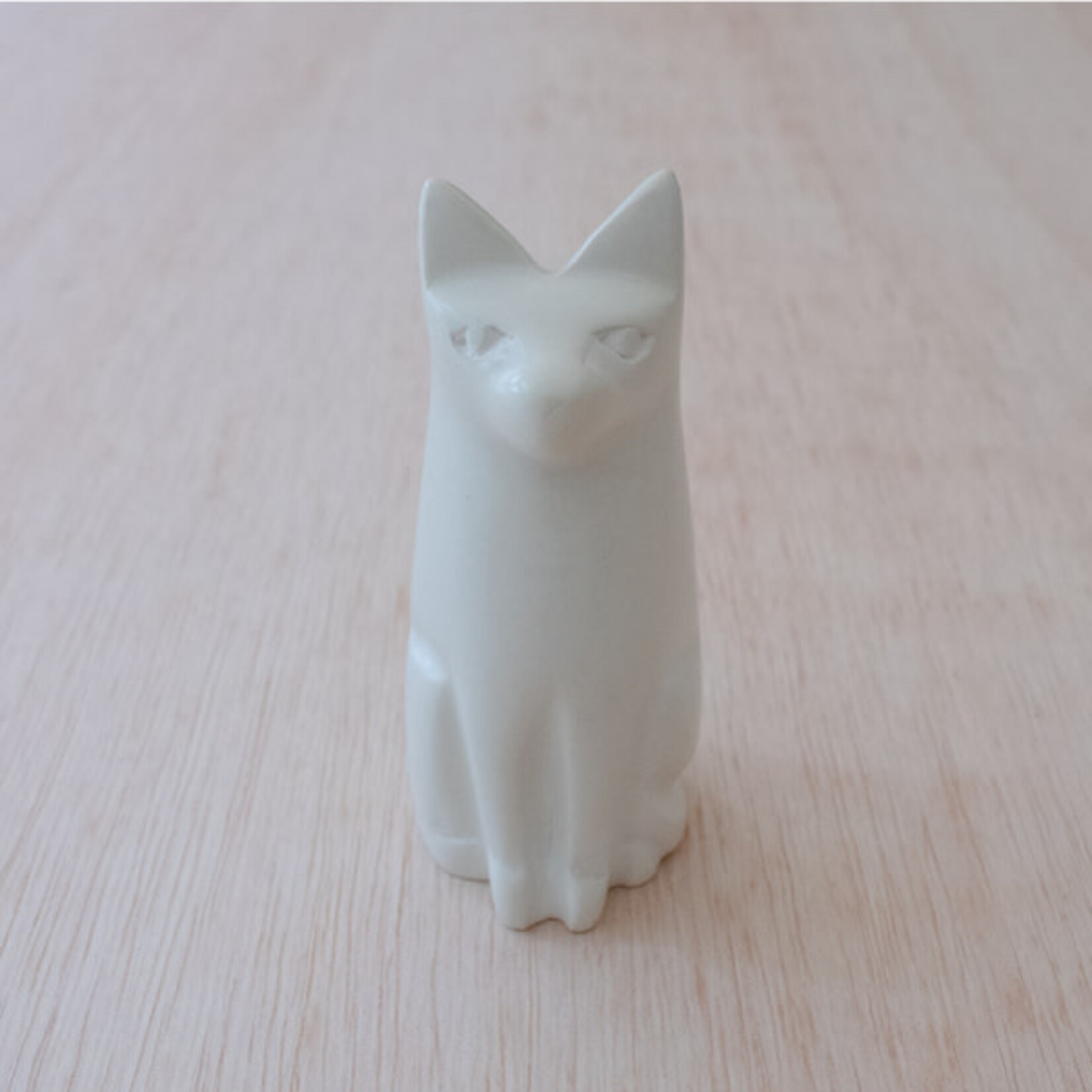 Venture Imports Natural Sitting Cat