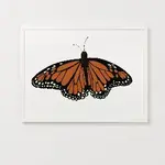 Clementine Kids Monarch Butterfly Art