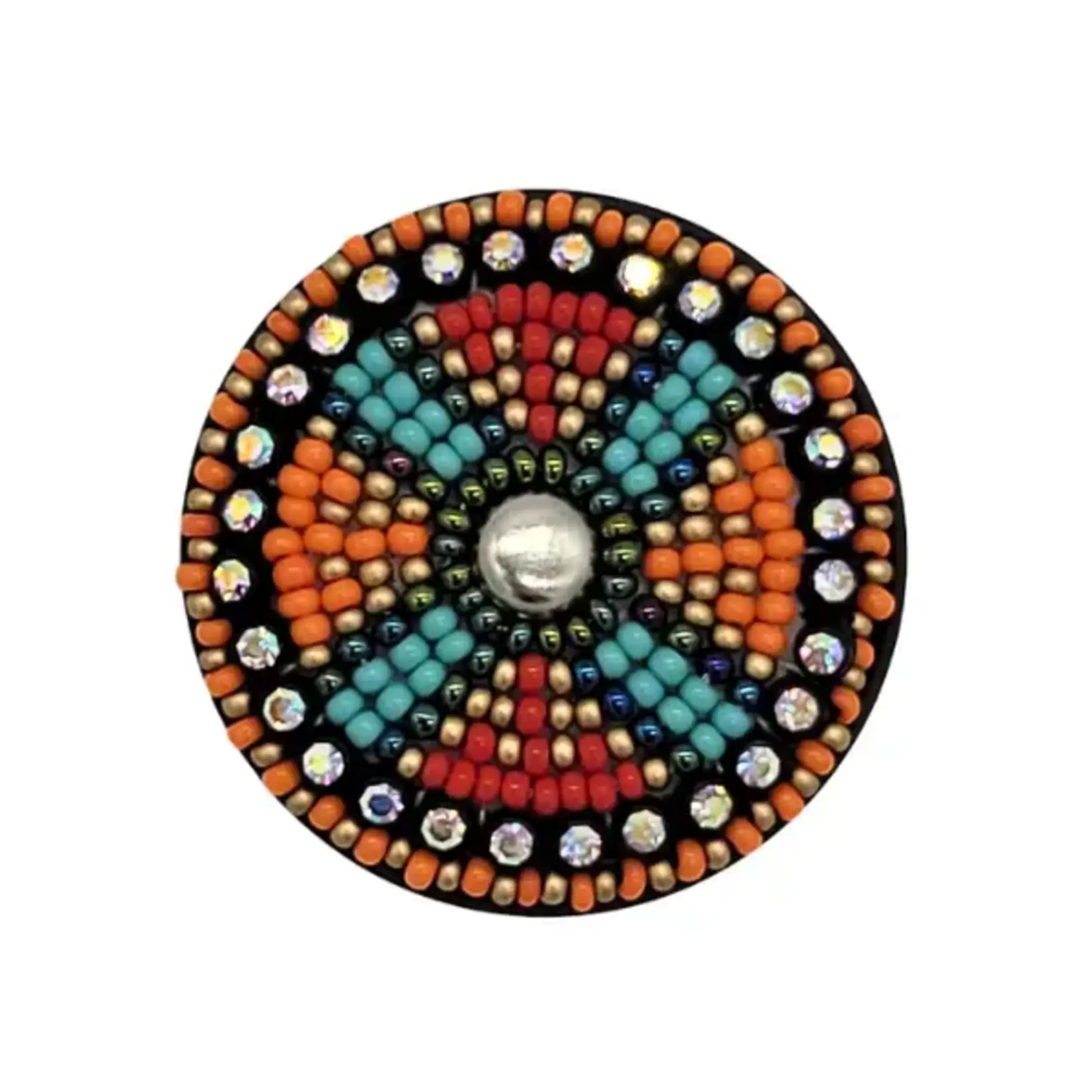 Unique Batik beaded phone grip