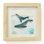 Matr Boomie Bimala 6x6 White Rub Quilling Card Frame