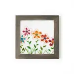 Matr Boomie Bimala 6x6 Dark Brown Wood Quilling Card Frame