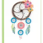 Quilling Card Dreamcatcher Quilled Gift Enclosure Card