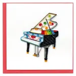 Quilling Card Grand Piano Quilled Card