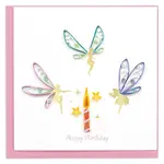 Quilling Card Fairies Birthday Quilling Card