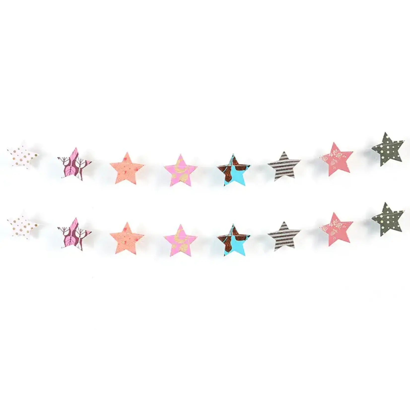 Matr Boomie Stars Recycled Paper Garland