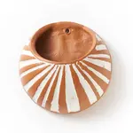 Matr Boomie Vasanta Moon Hanging Wall Planter- Terracotta