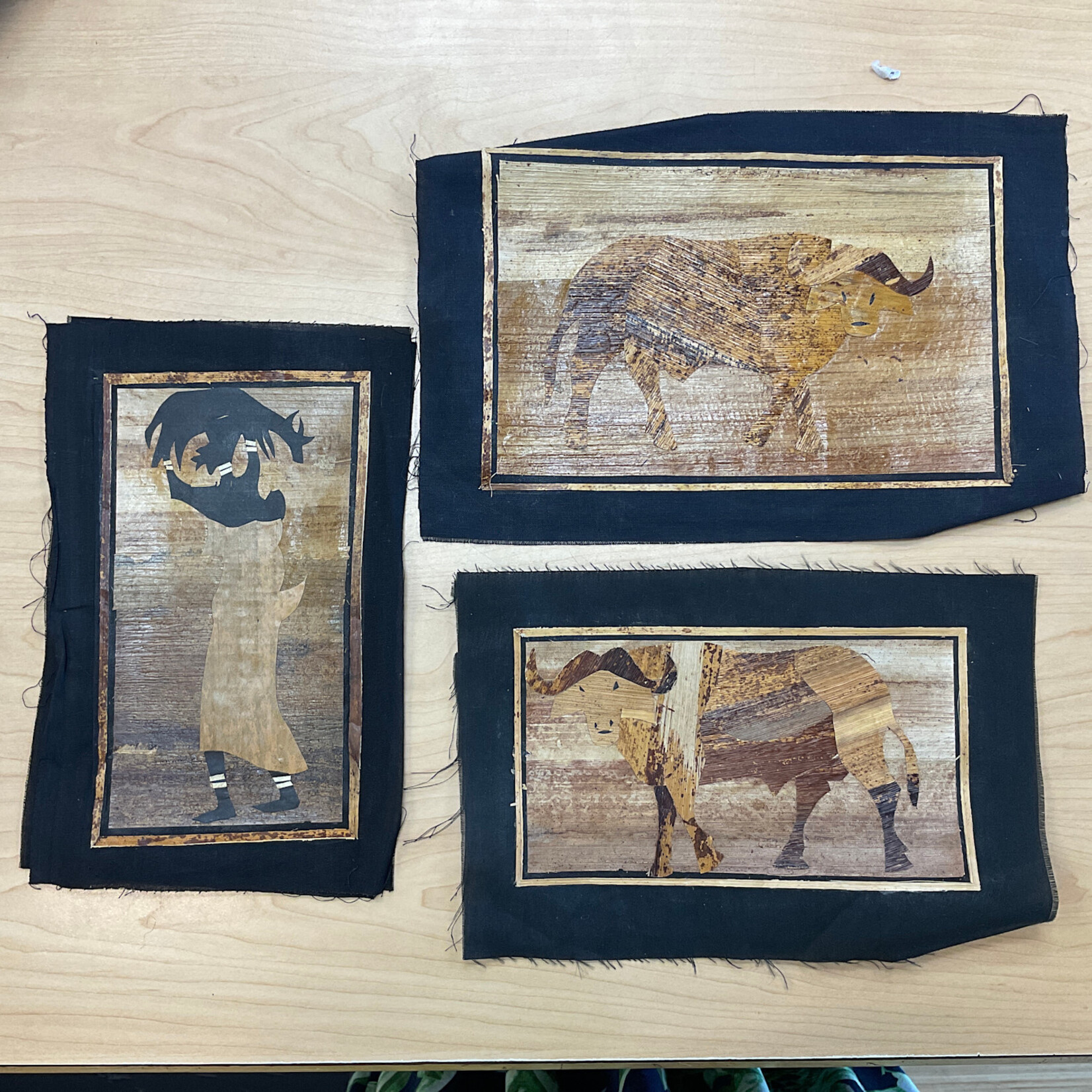 ViAfrika Banana Fiber Prints- Small