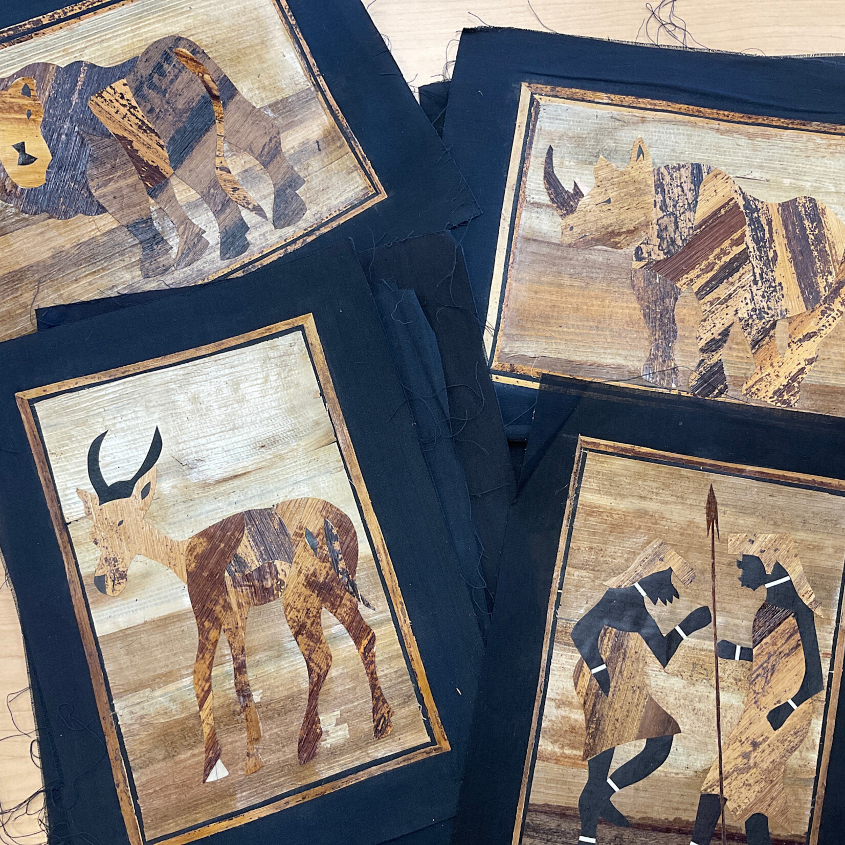 ViAfrika Banana Fiber Prints- Medium