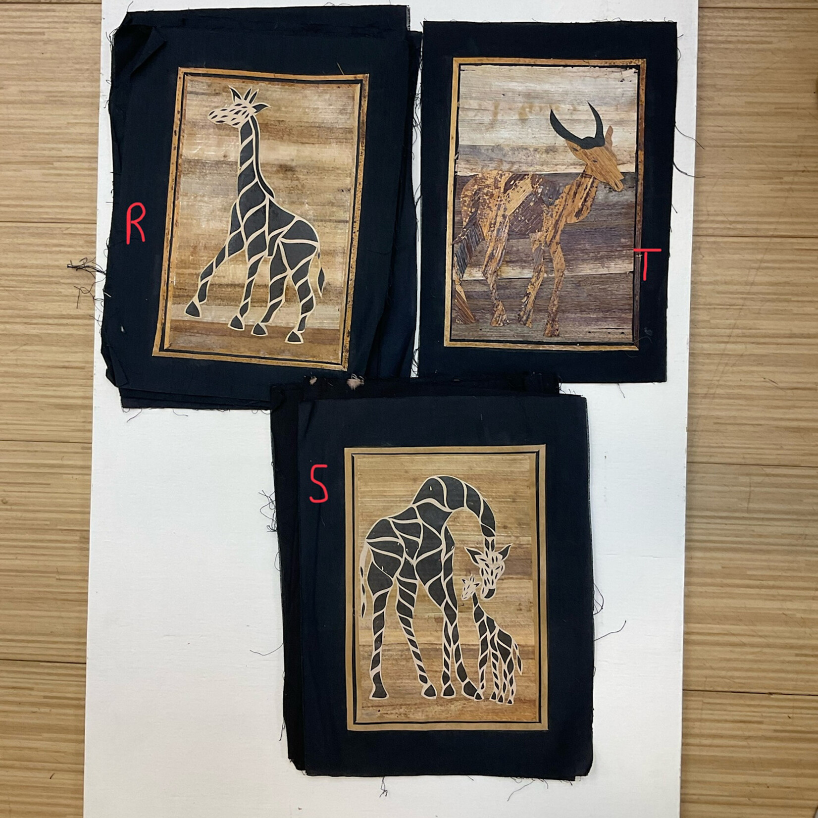 ViAfrika Banana Fiber Prints- Medium