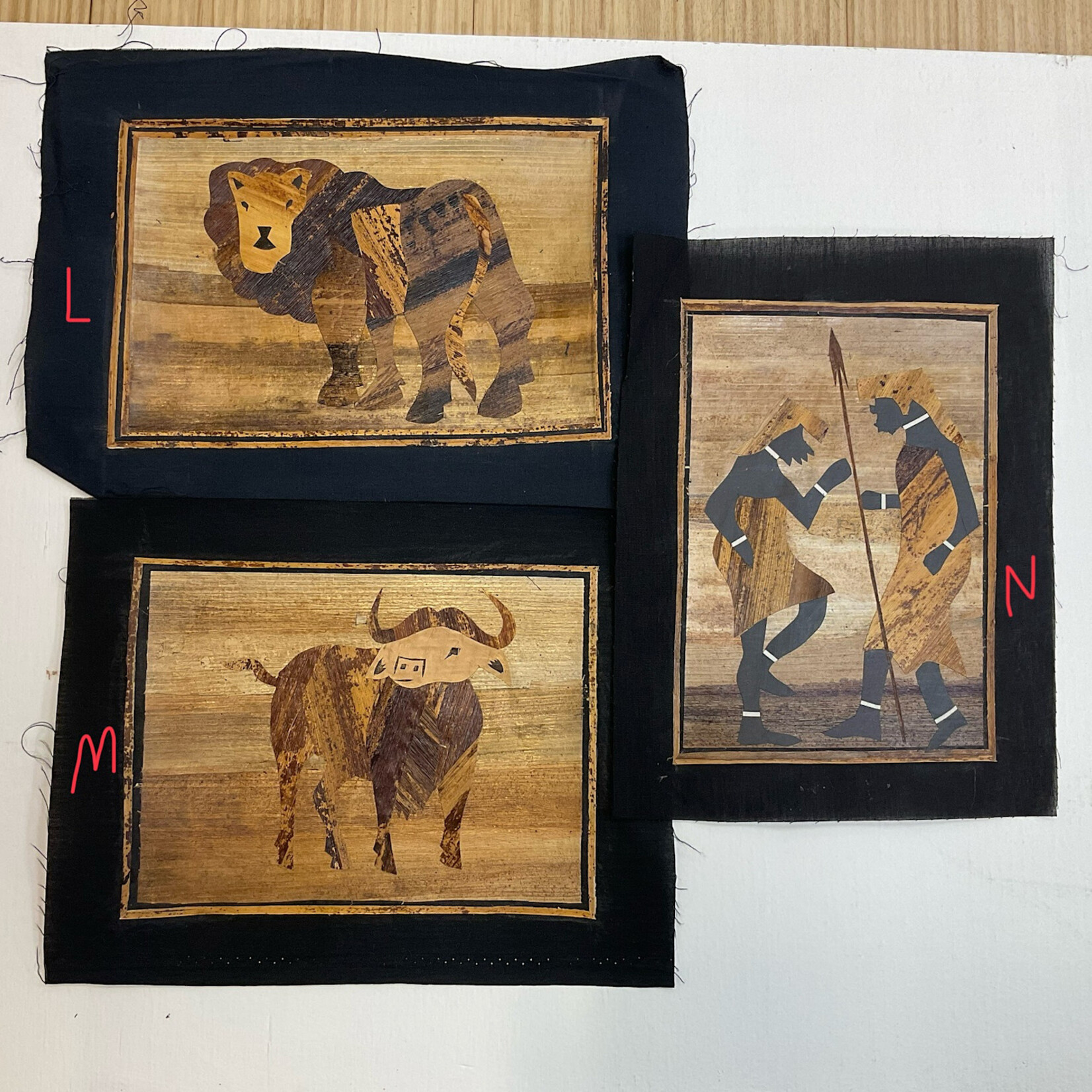 ViAfrika Banana Fiber Prints- Medium