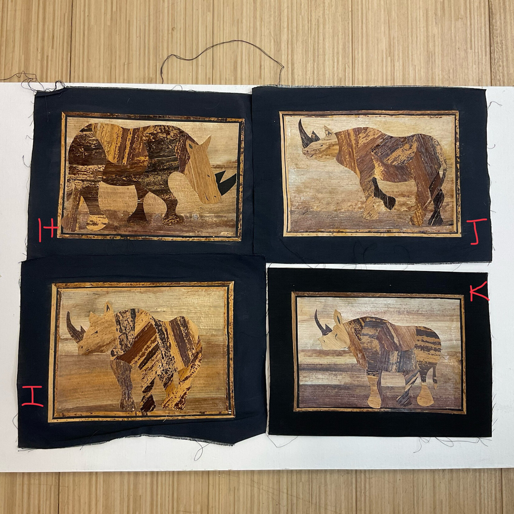 ViAfrika Banana Fiber Prints- Medium