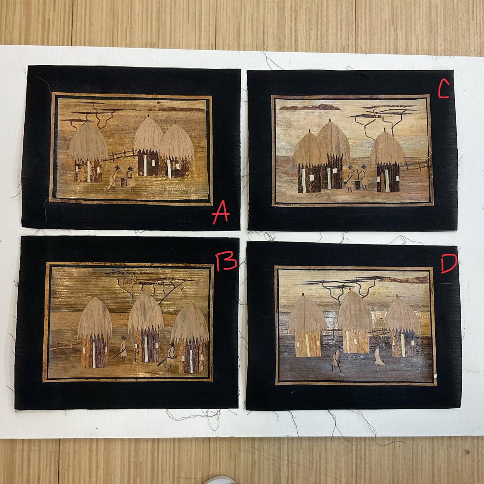 ViAfrika Banana Fiber Prints- Medium