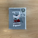 Good Paper Merci Bulldog Card