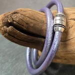 Pink Ginkgo Designs Leather Double Wrap Bracelet*
