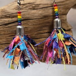 Pink Ginkgo Designs Tassel Earrings *