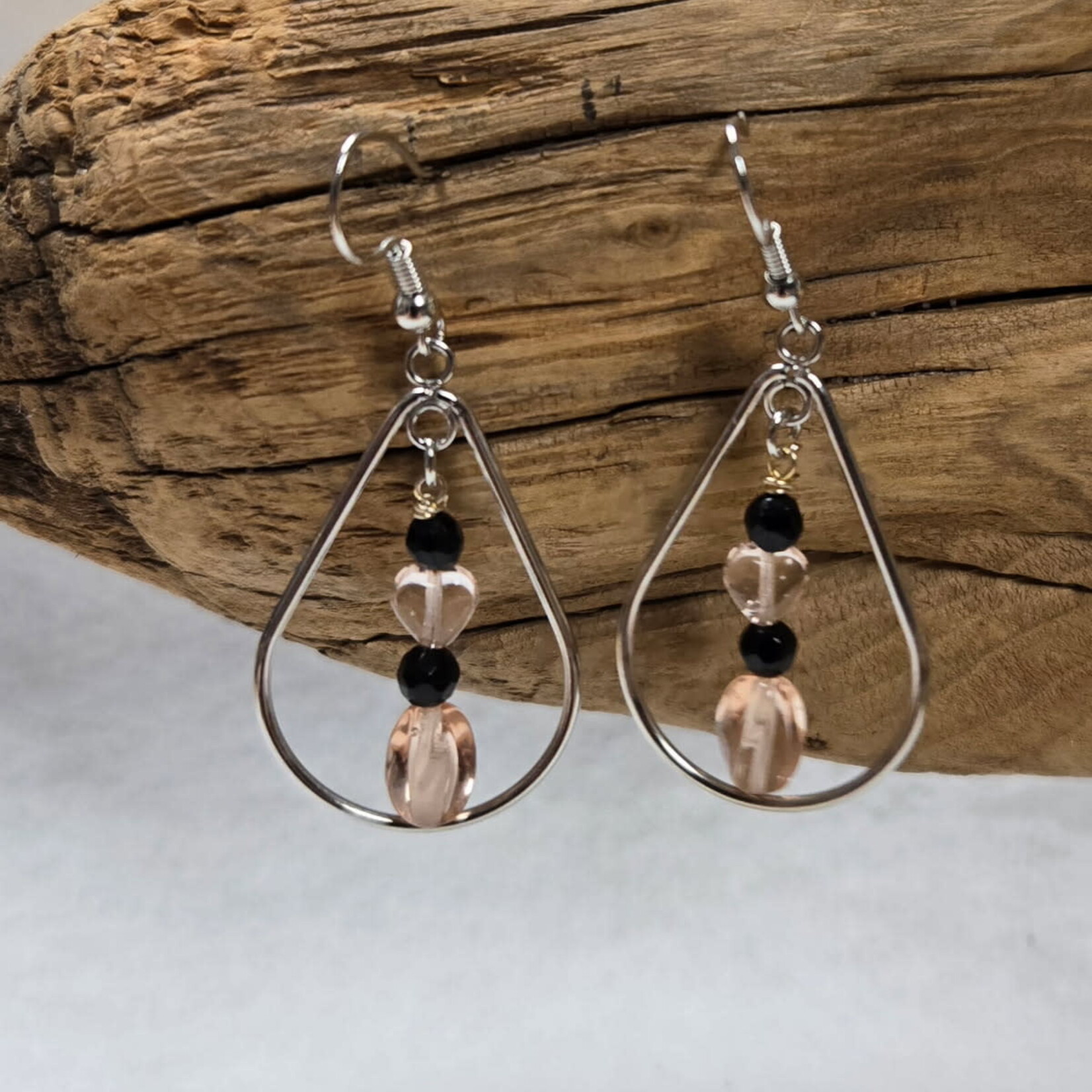 Pink Ginkgo Designs Artisan Earrings*