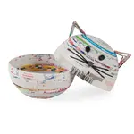 Ten Thousand Villages Coiled Paper Cat Box
