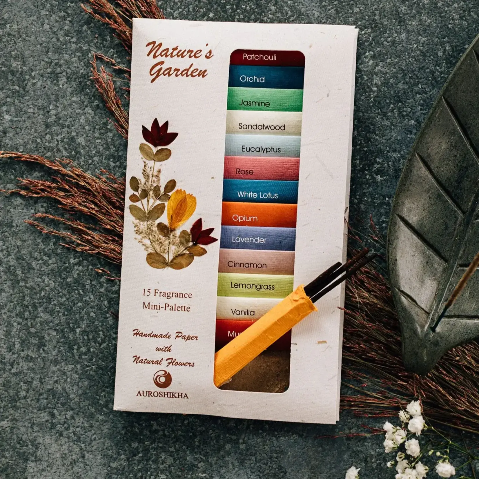 Ten Thousand Villages Nature's Garden Incense Set