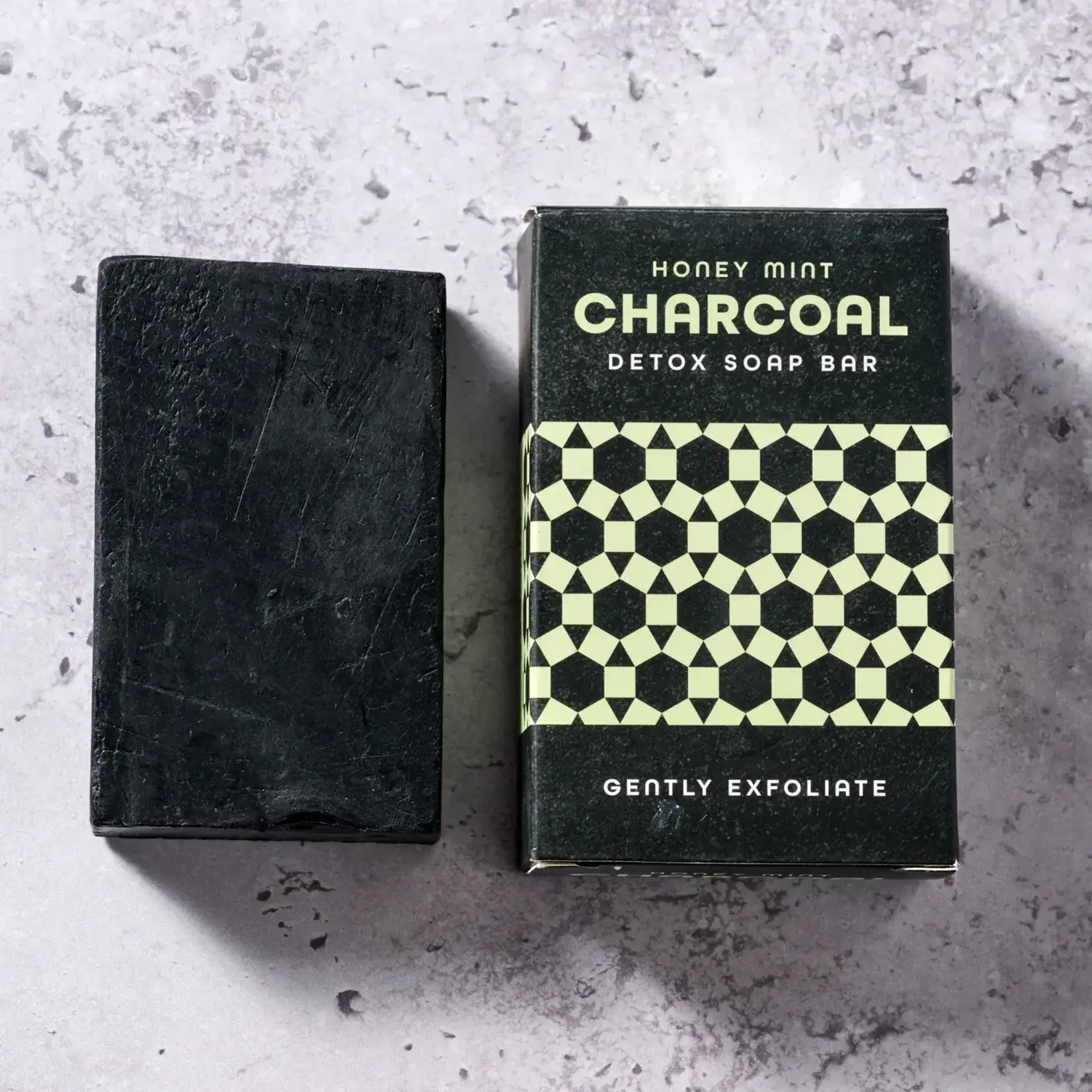 Ten Thousand Villages Mint Charcoal Soap