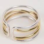 Ten Thousand Villages Crossed Paths Ring
