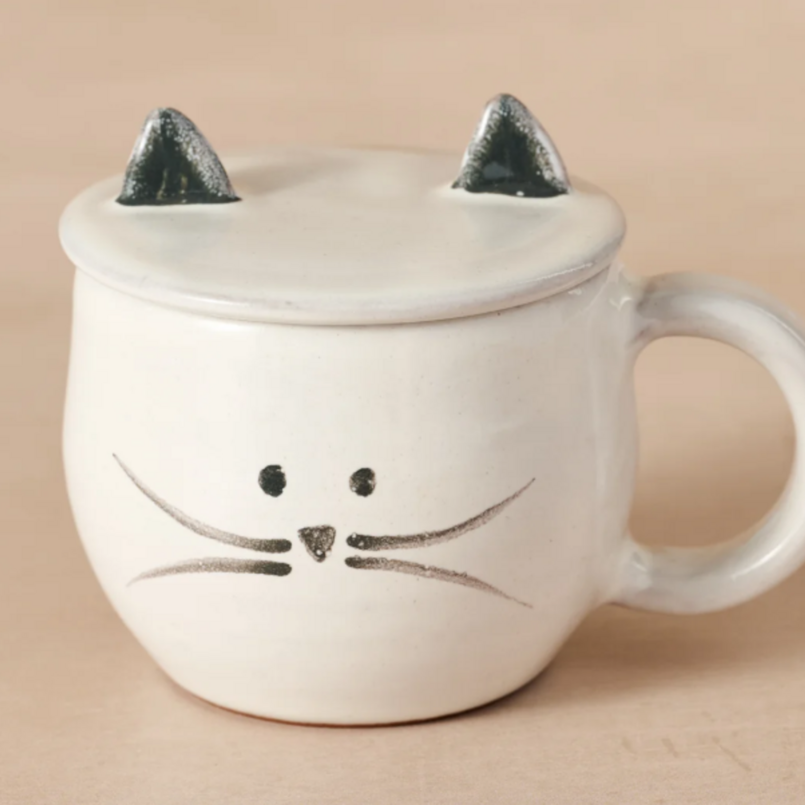 Ten Thousand Villages Meow Mug