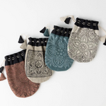 Ten Thousand Villages Drawstring Gift Bag, Assorted Print