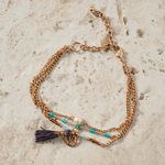 Ten Thousand Villages Darsha Multi Strand Bracelet