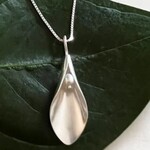 Women's Peace Collection Sacred Lily Necklace - Sterling Silver
