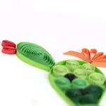 Quilling Card Prickly Pear Cactus Quilled Card