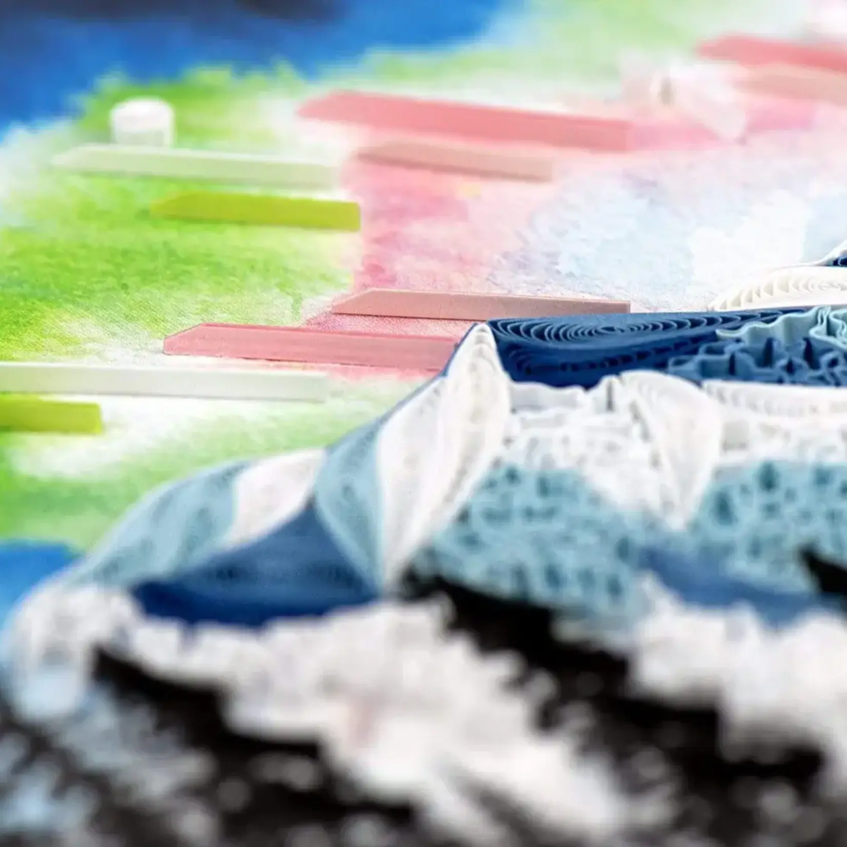 Quilling Card Northern Lights Quilled Card