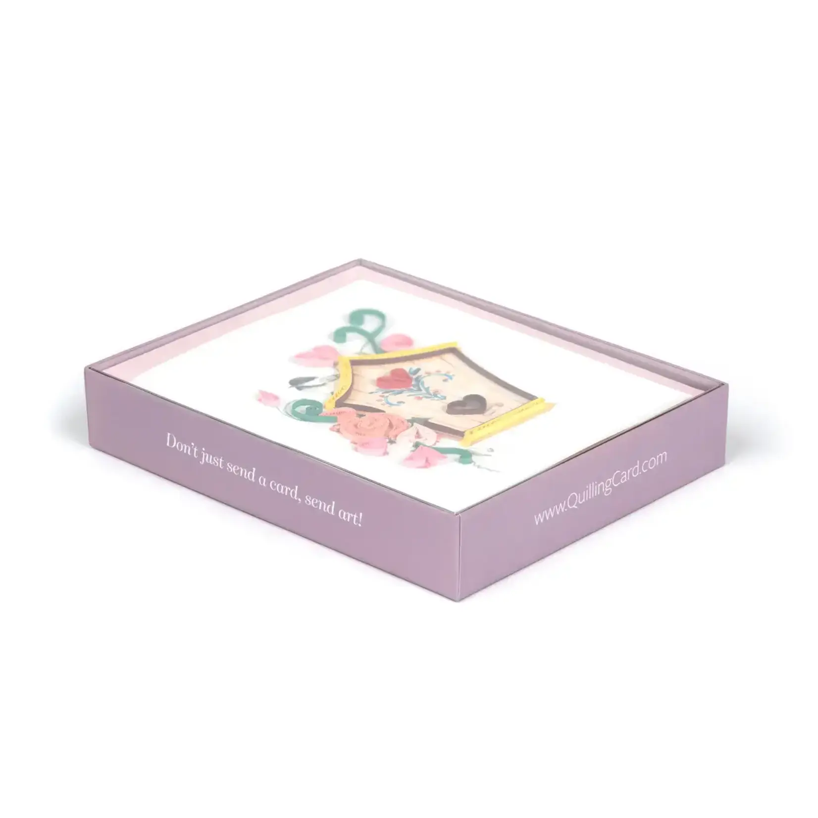 Quilling Card Birdhouses Note Card Box Set- Quilled