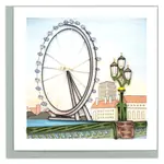 Quilling Card London Eye Quilled Card