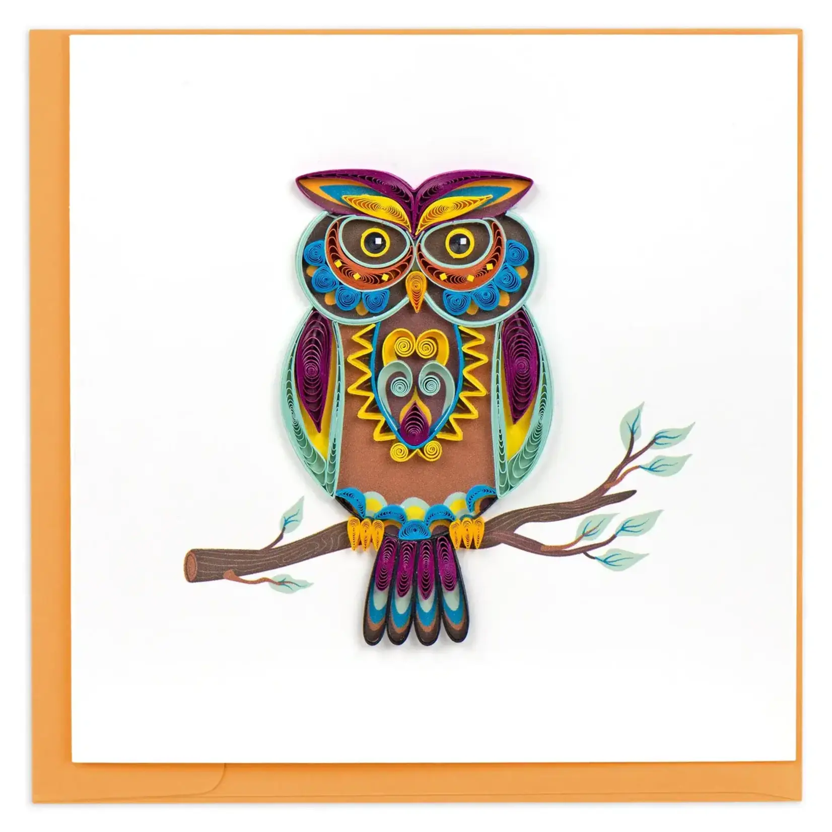 Quilling Card Decorative Owl Quilled Card