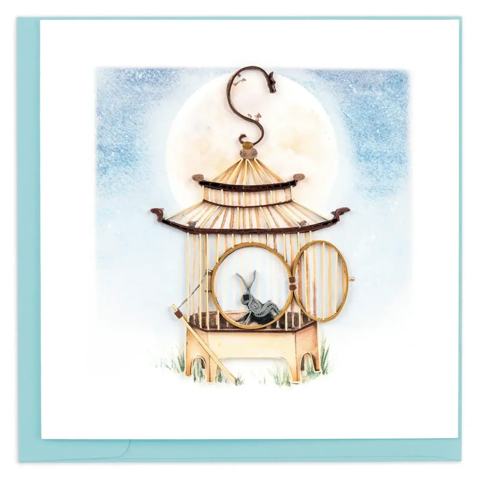 Quilling Card Cricket Quilling Card