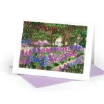 Quilling Card The Artist's Garden at Giverny, Monet- Artist Series Quilling Card