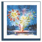 Quilling Card Fireworks Display Quilled Card