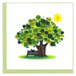 Quilling Card Summer Tree Quilled Card