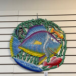 Global Crafts Tropical Fish in Coral - Drum Art