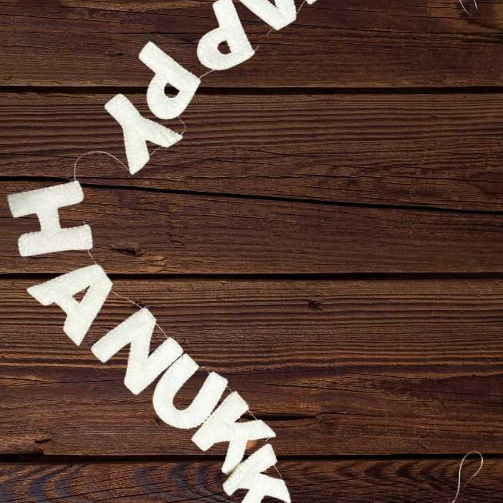 Ganesh Himal Happy Hanukkah Garland