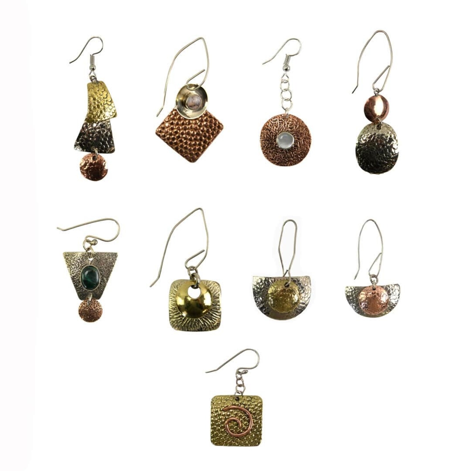 Minga Imports Royal Earrings , Assorted