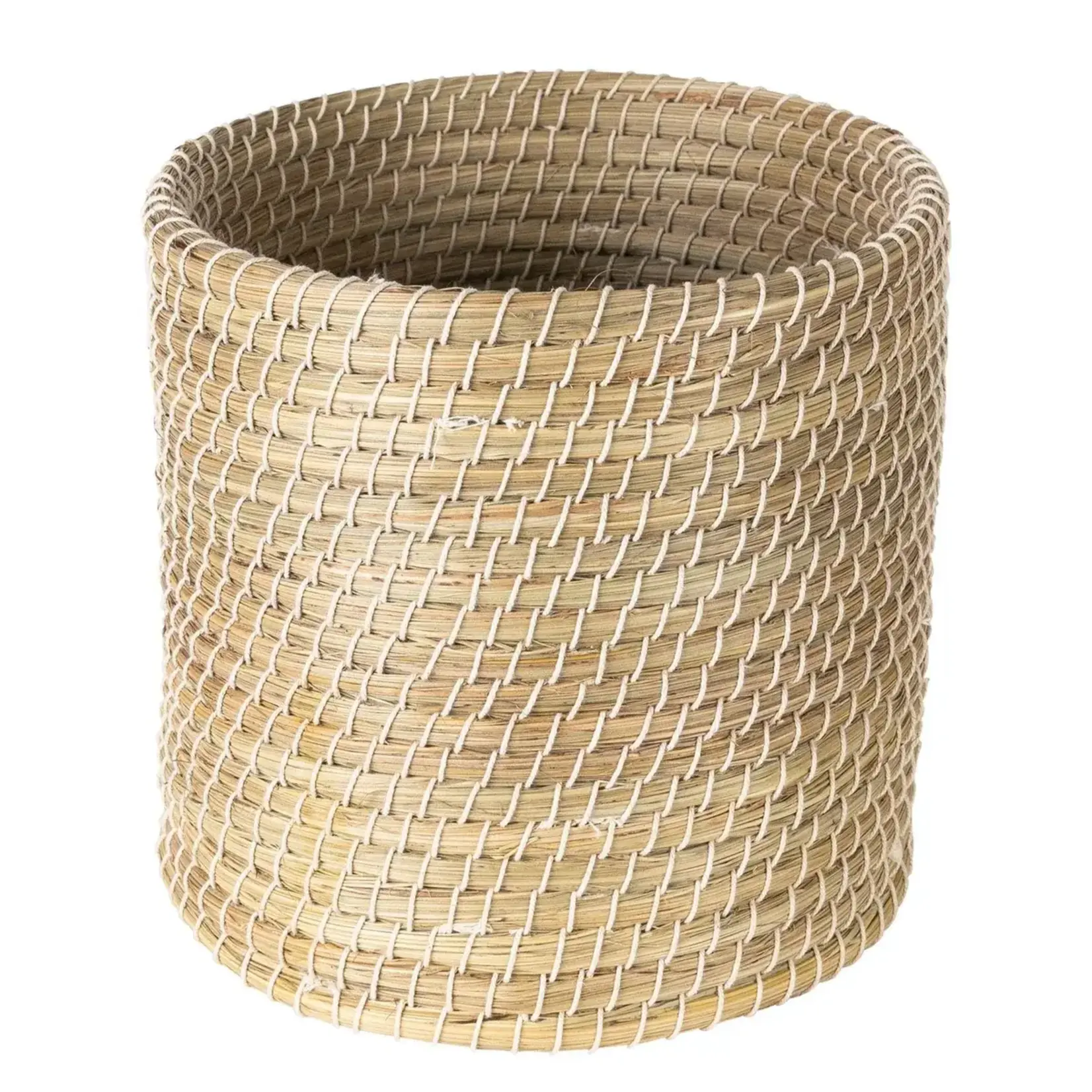 Ten Thousand Villages Kaisa Cylinder Basket 12''