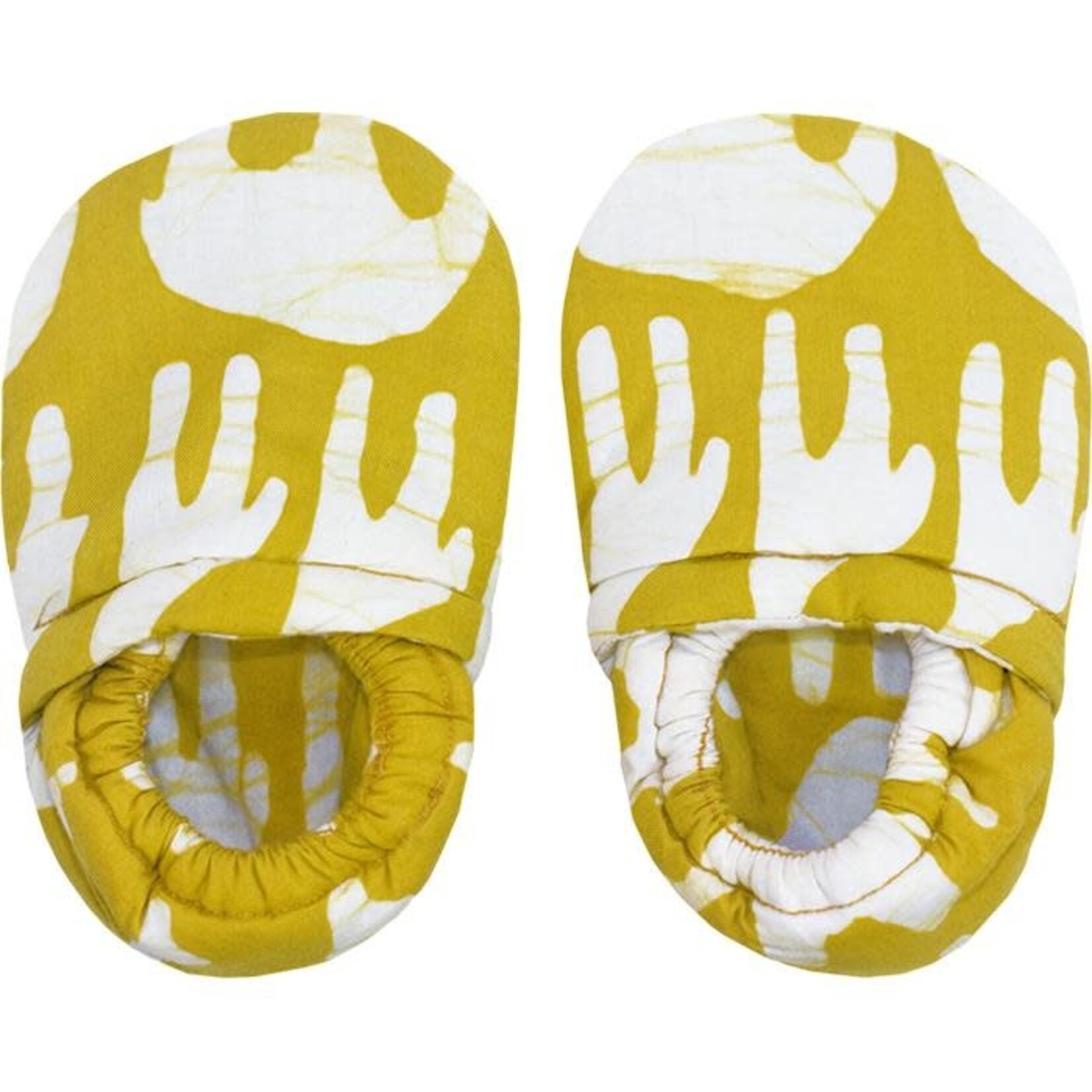 Global Mamas Crawling Shoes: Sahara-Mustard-Organic