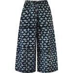 Global Mamas Trousers- Crop: Keepsake - Black-Organic- L