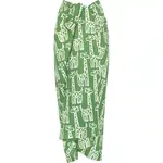 Global Mamas Sarong: Giraffe-Olive-Organic
