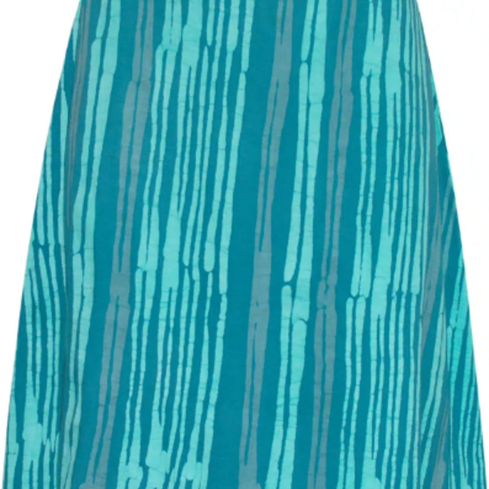 Global Mamas Knit Sierra Skirt: Reeds-Teal-Organic-XL